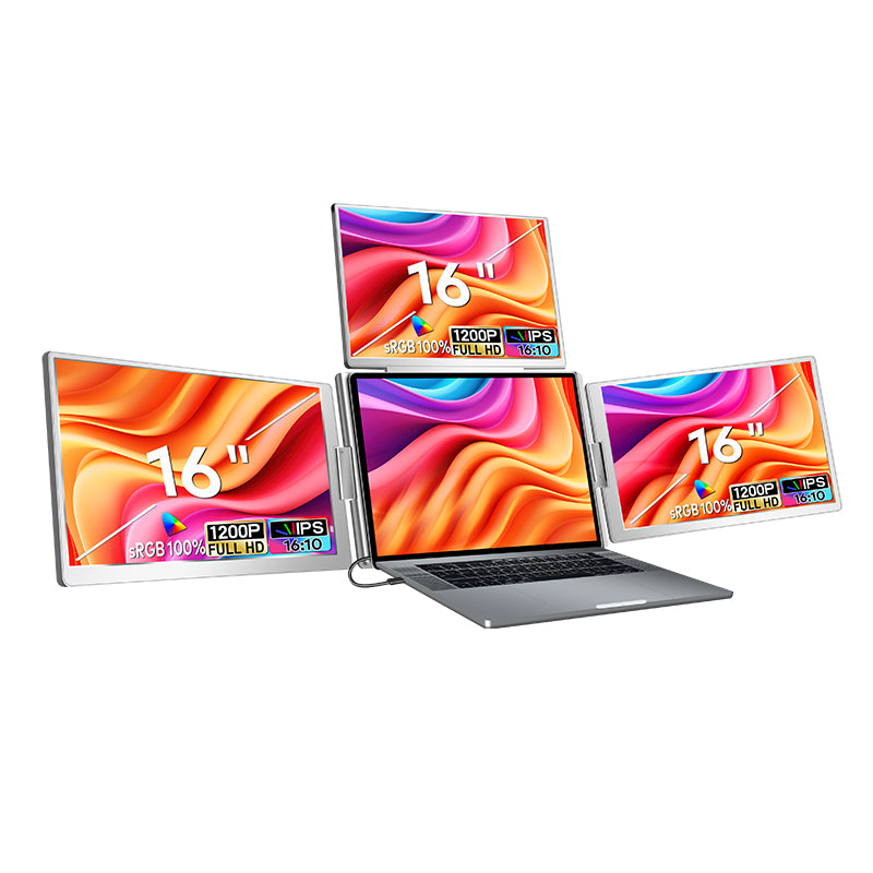 Ecran Triple 16'' - 16:9 - 1920*1200 - Full HD